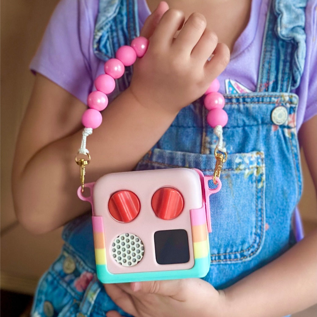 Yoto Mini Compatible Case- Pastel Rainbow