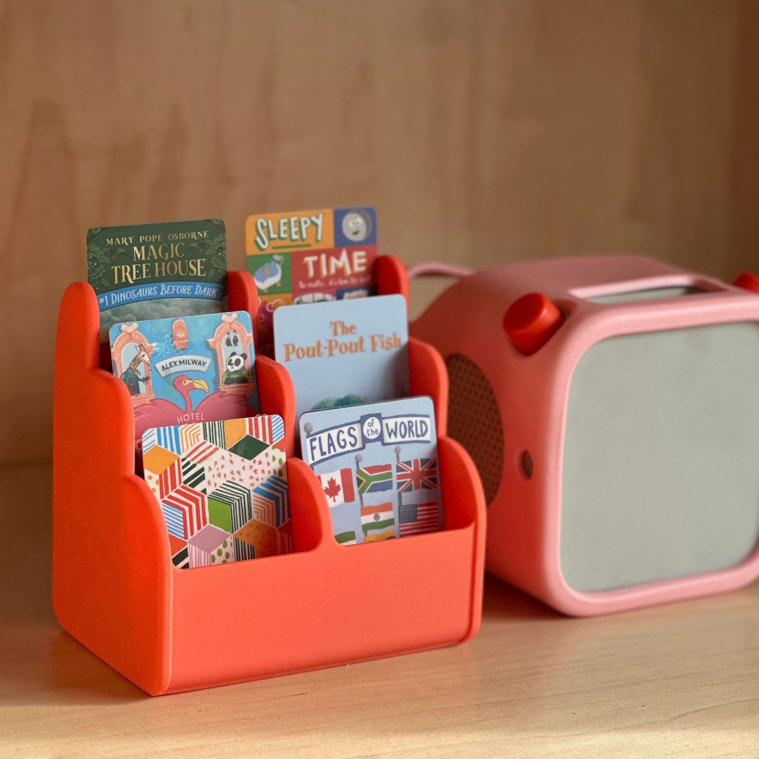 Compact Yoto Card Holder – 6 Compartments